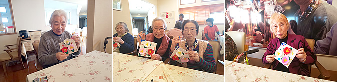 折り紙で椿を作ろう