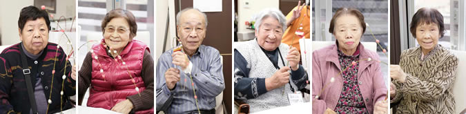 一足早く春がきたような華やかさ