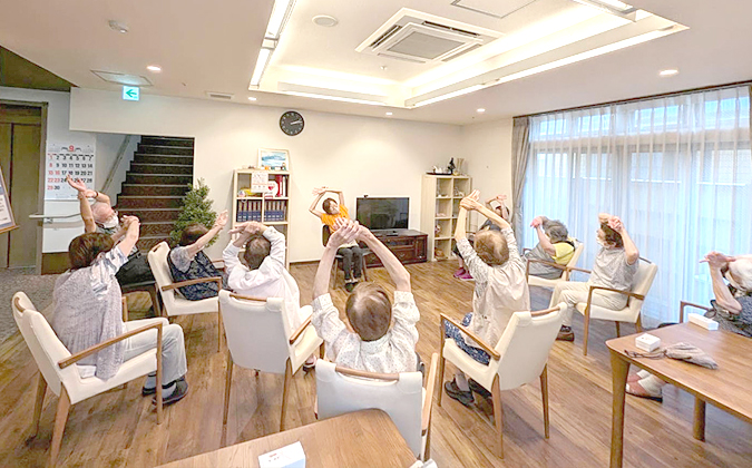 カラダを動かす敬老会