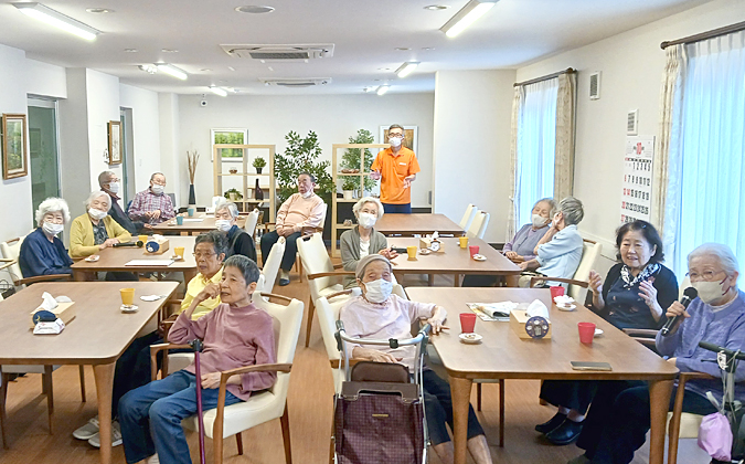 待望のカラオケ交流会