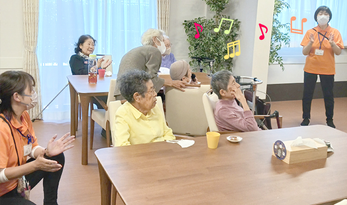 待望のカラオケ交流会